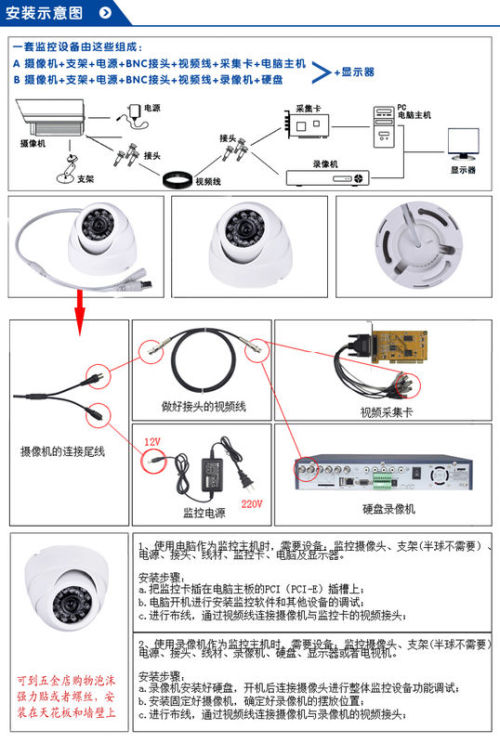 萤石摄像头接线图及其安装步骤详解